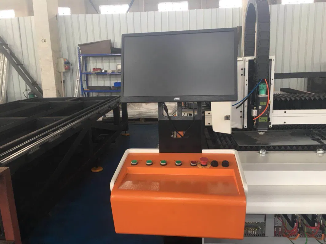 Factory Manufacturing Fiber Laser Cutting Machine High Power Steel Plate Fast Cutting