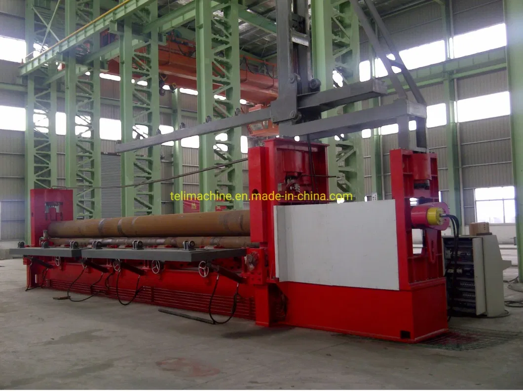 3 Roller Hydraulic Plate Rolling Machine Roller Bending Machine