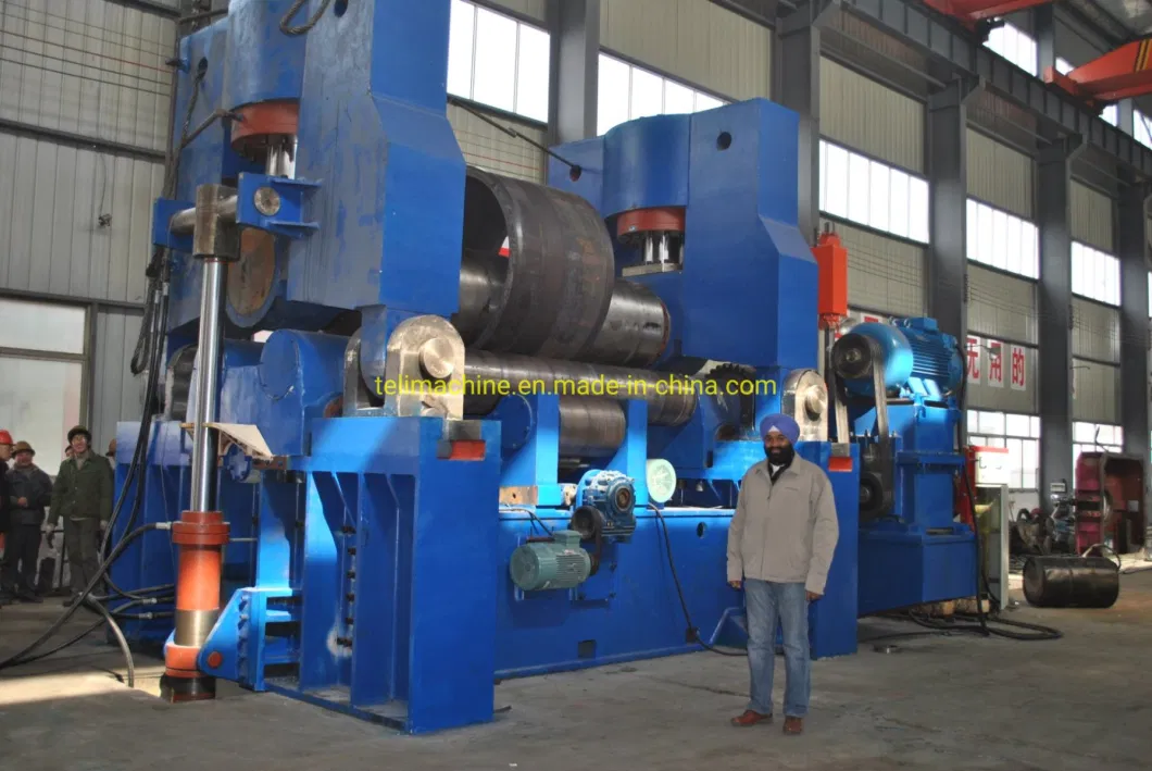 3 Roller Hydraulic Plate Rolling Machine Roller Bending Machine