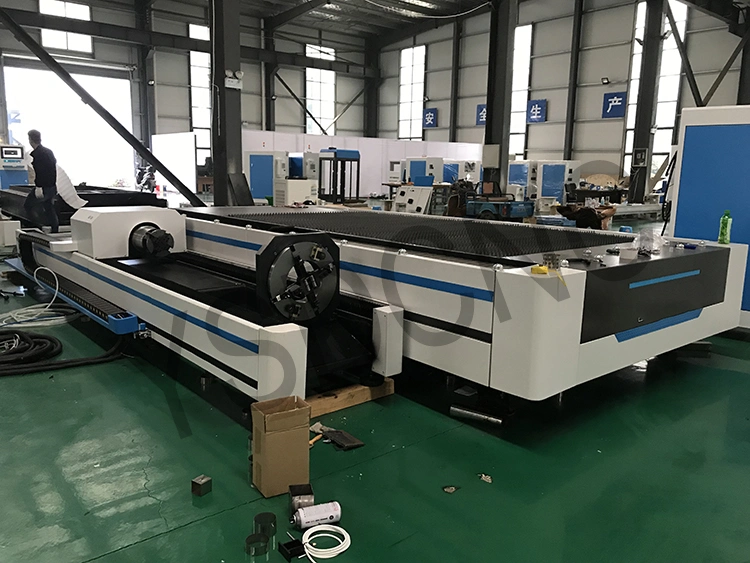 1000W 1500*3000 Stainless Steel Aluminum Copper Sheet Metal Industrial Laser Equipment Metal Plate Tube Pipe Automatic CNC Fiber Laser Cutting Machine