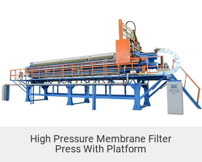 Automatic Membrane Filter Press Manufacturer with Factory Price for Sludge Dewatering Treatment and Wastewater Treatment