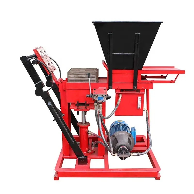 Manual Compressed Earth Block Machine Hydraulic Brick Press Machine for Sale