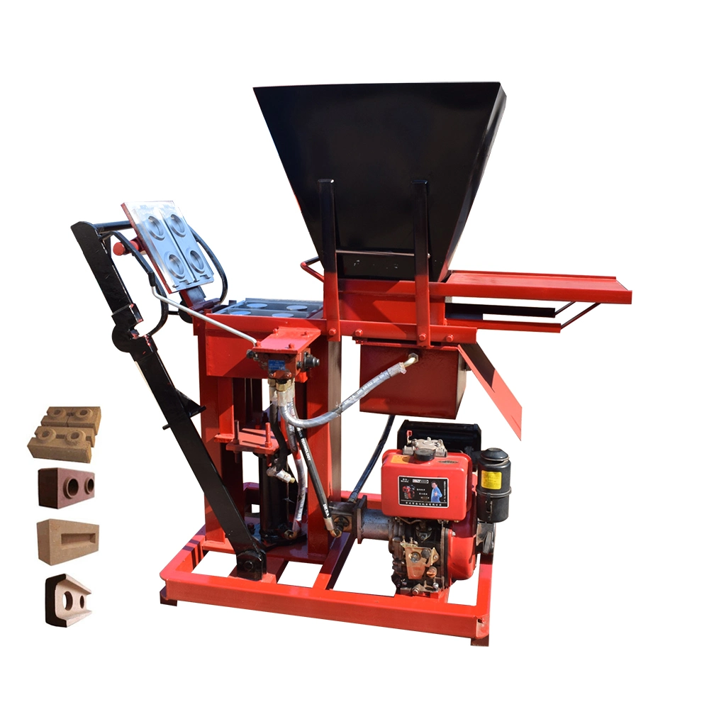 Manual Compressed Earth Block Machine Hydraulic Brick Press Machine for Sale