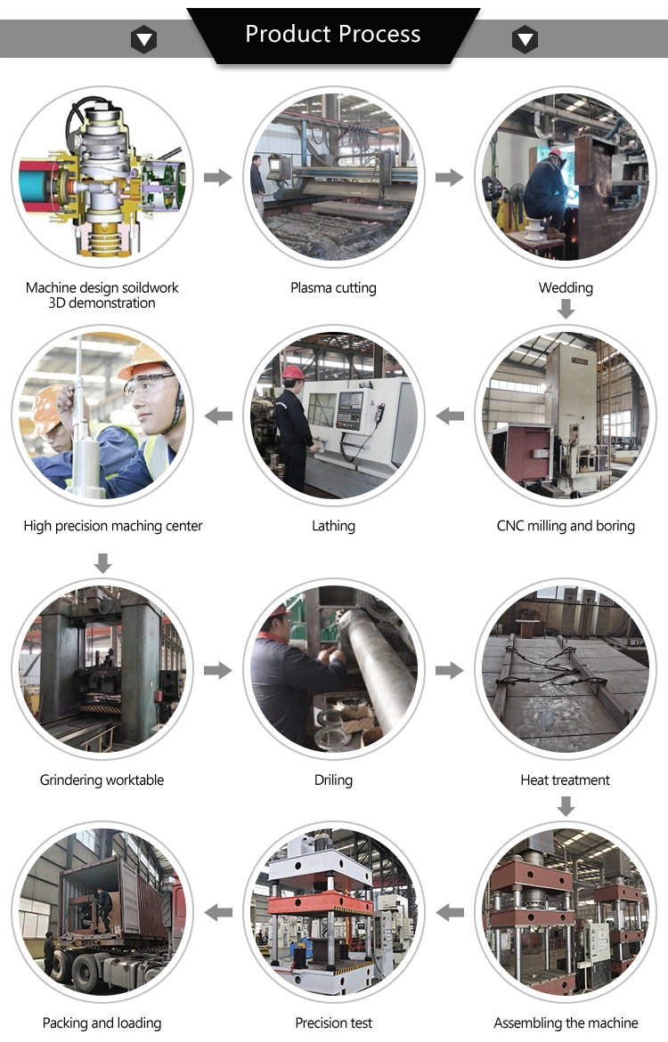 400 Tons BMC Material Resin Covers Four Columns Hydraulic Press Machine