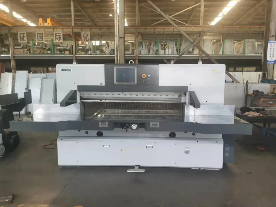 Automatic Guillotine Hydraulic Computerized Paper Cutting Machine 220f