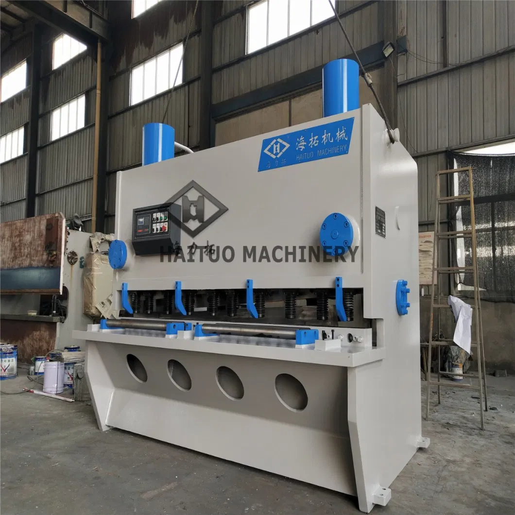 CNC Steel Sheet Metal Plate Hydraulic Shearing Shear Cutting Machine QC11K Guillotine Shear