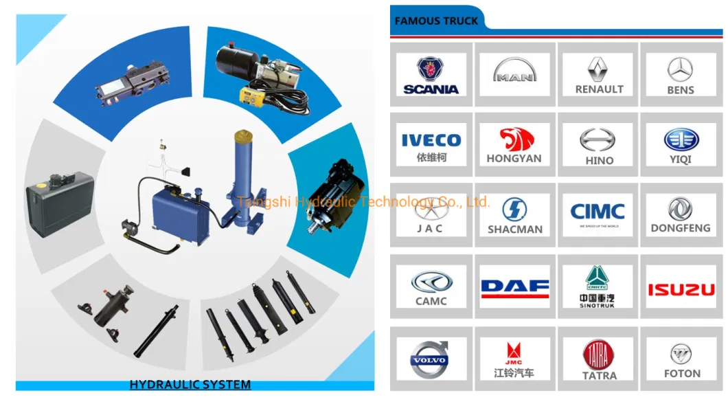 Heavy Duty 500 Ton Hydraulic Cylinder for Press Machine