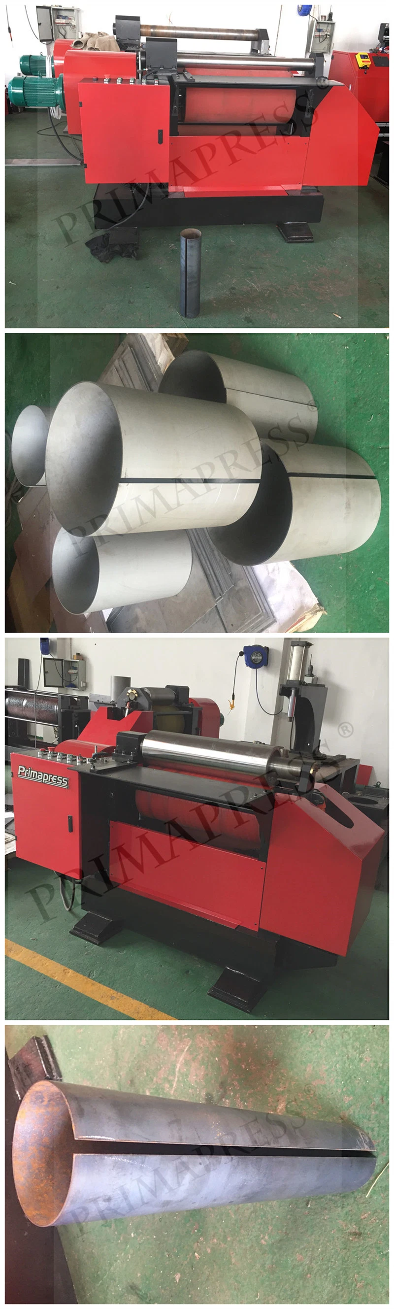 Hydraulic Two Roller Plate Bending Machine Steel Plate 2 Roller Sheet Metal Rolling Machine
