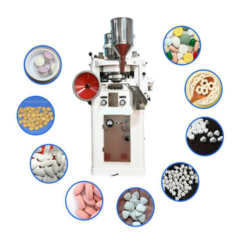 Zp33 GMP Mini Hydraulic Rotary Dishwashing Tablet Punch Press Machine