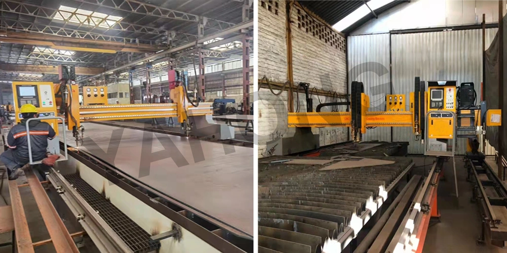 Heavy-Duty Gantry Metal Plate Cutting Machine for Ms Ss Al