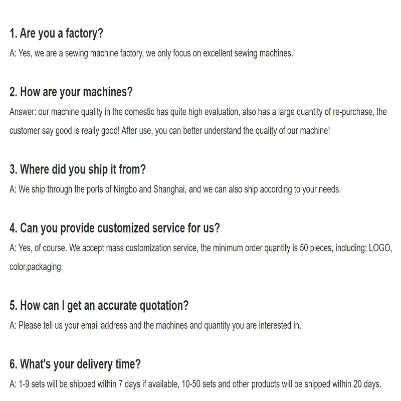 Fq-F5-D4 Wholesale Automatic Industrial Automatic Wire Cutting Synchronous (touch screen) Heavy Duty Computer Sewing Machine