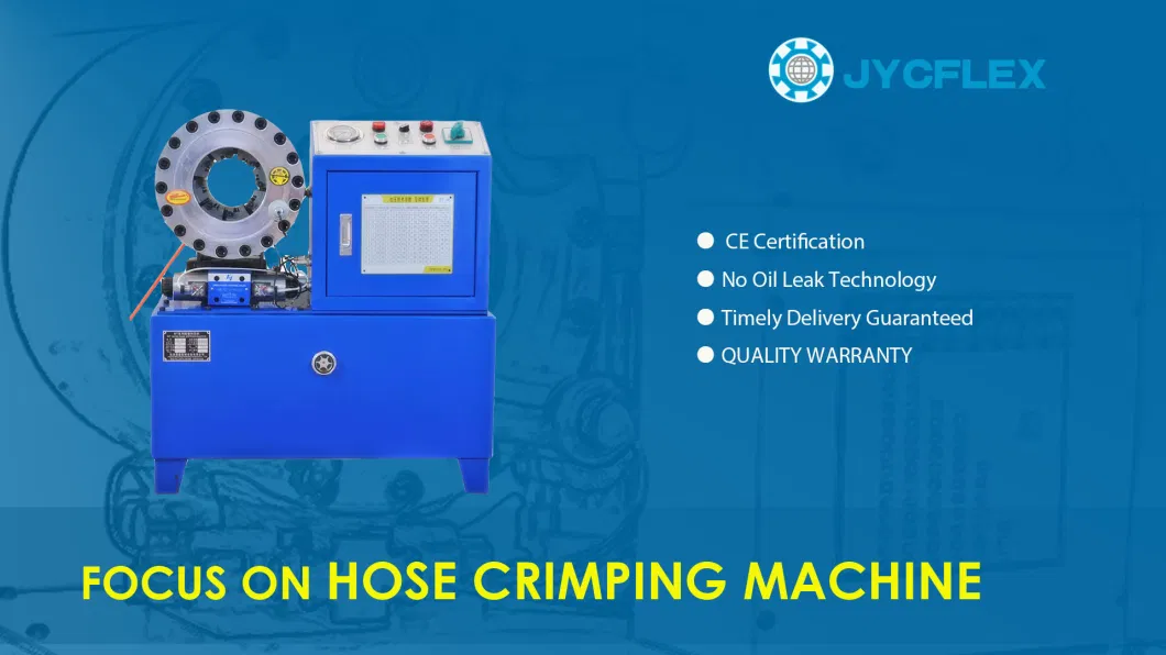 Professional Manufacturer Hose Pipe Pressing Machine Press Hydraulic Crimping Machine