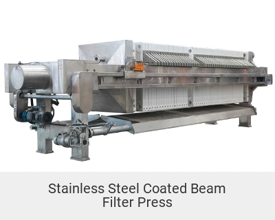High Pressure Fully Automatic PP Coated Beam Filter Press for Chemical Slurry/Corrosion Resistance Filter Press Manufacturer