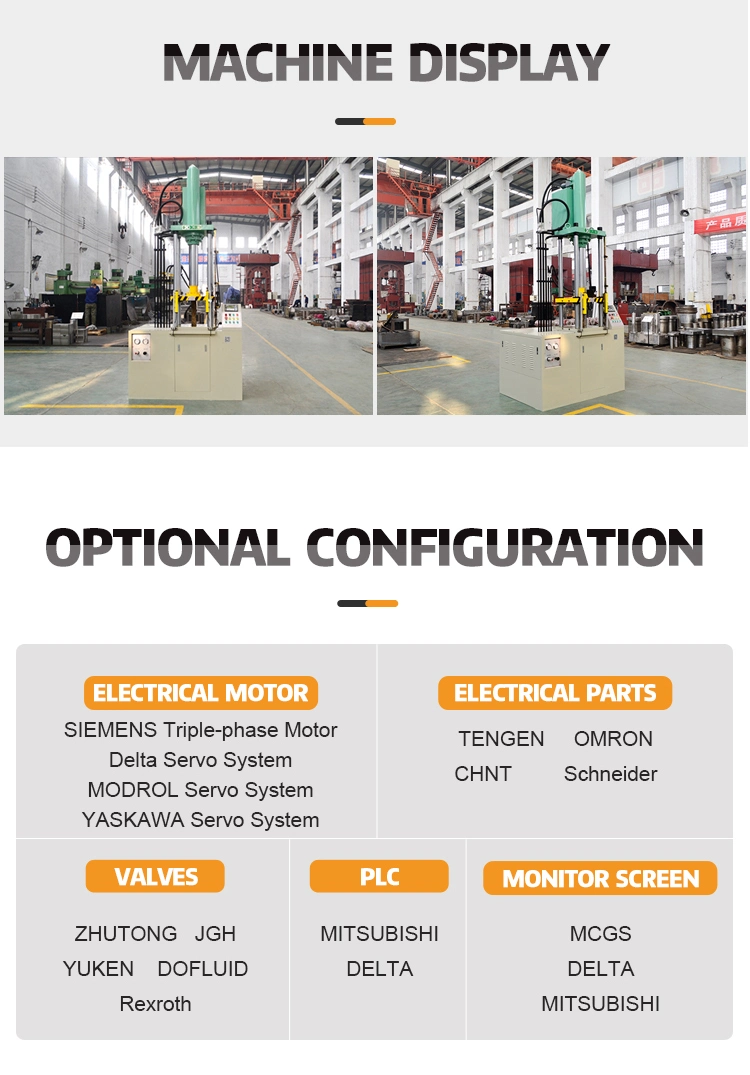 20\45\60\300\1000 Ton Three Beam Four Column Hydraulic Press Forming Machine with ISO