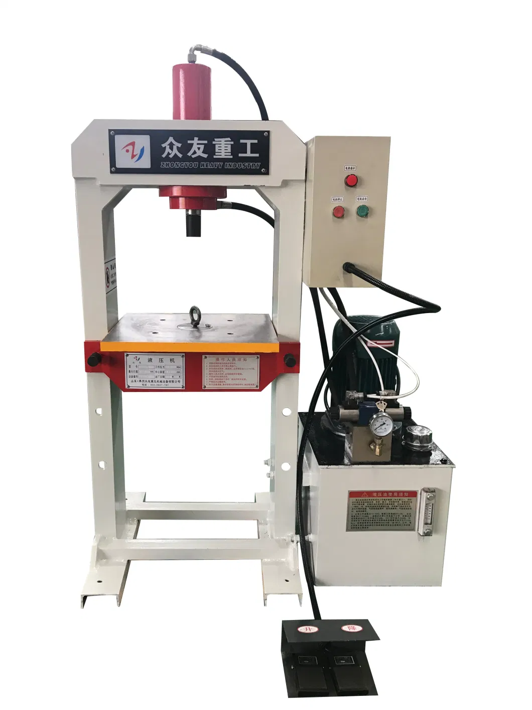 63 Ton Mini H Type Gantry Hydraulic Press Machine