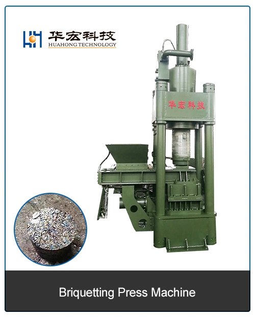 Huahong Y81f-160 Hydraulic Metal Baler Works Smoothly