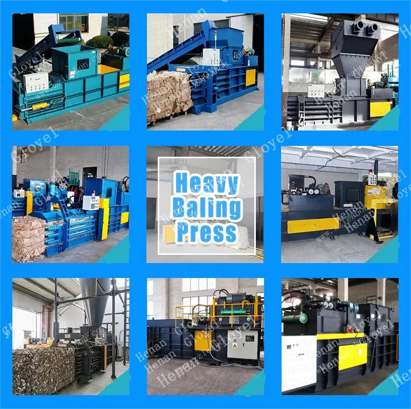 Waste Metal Baler Machine Hydraulic Scrap Baler Press Aluminum Can Scrap Baling Machine for Sale