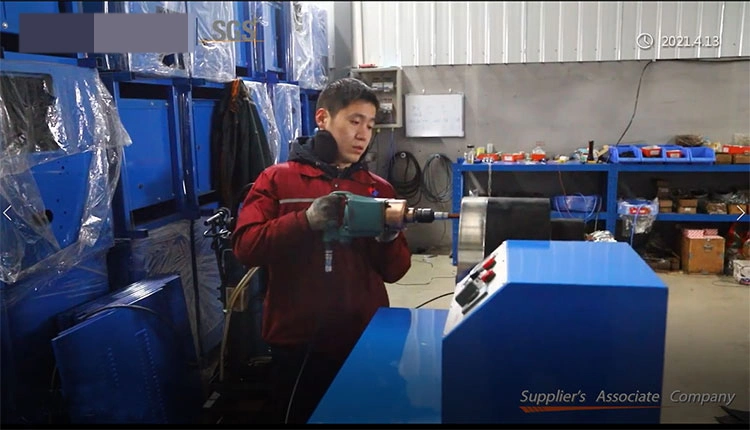 Seamless Connections Guaranteed High-Capacity Industrial Hydraulic Hose Pipe Press Crimping Machine for Large Diameter Fire Hose