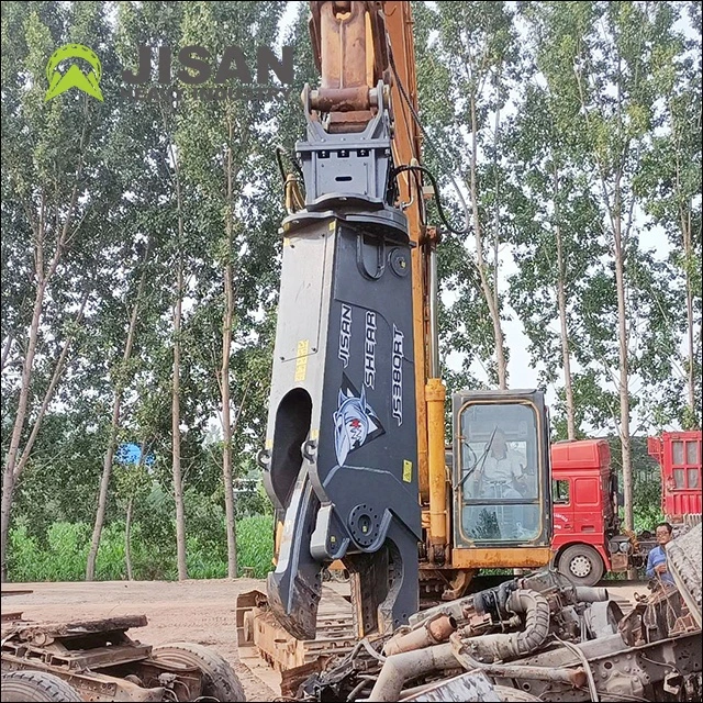 4-50 Ton Excavator Mounted Hydraulic Demolition Excavator Shears for Sale