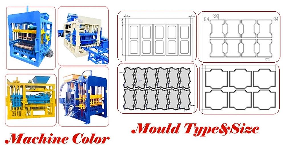 Qt8-15 Block Machine Fully Automatic Hydraulic Press Cement Concrete Hollow Brick Molding Machine for Sale