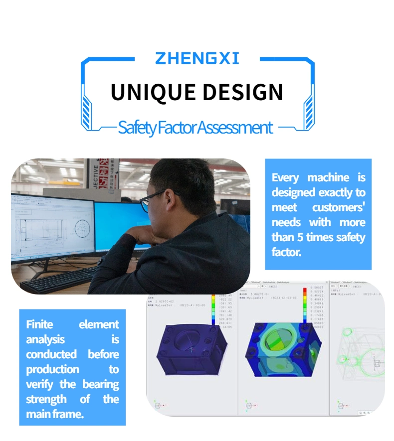 China Manufacture Zhengxi Brand Four Column Deep Drawing 300 Ton Hydraulic Press