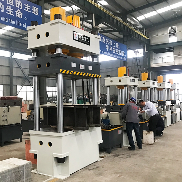 Cheap China Manufacture Four-Column Hydraulic Press 100 Tons