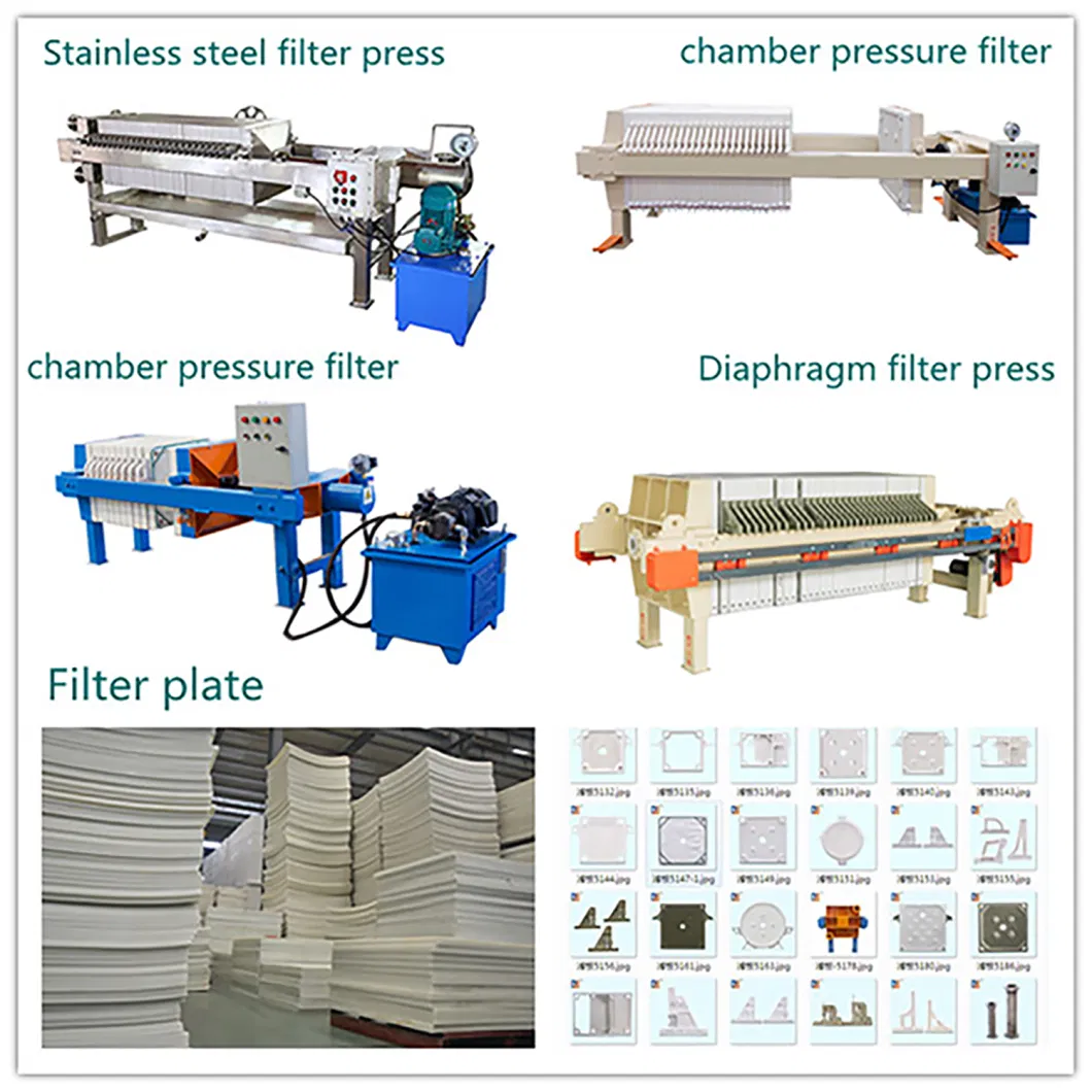 China Hydraulic Automatic Chamber Membrane Filter Press Manufacturer