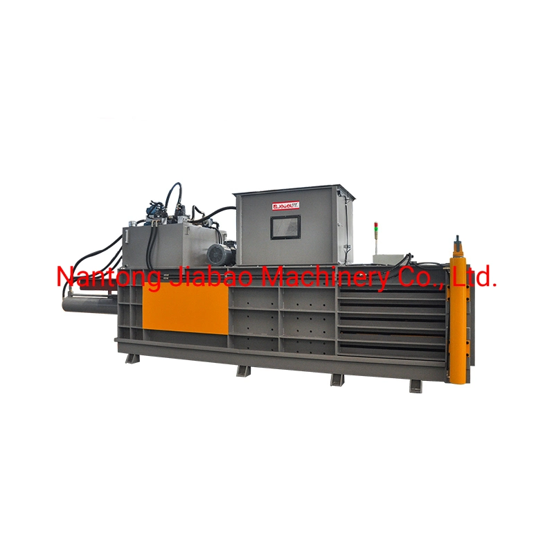 China Premium Reliable Supplier Baler Manufacturer Semi-Automatic Hydraulic Press for Compacting Waste Plastic/Pet Bottles/Cardboard/Sponge PLC Controlled CE