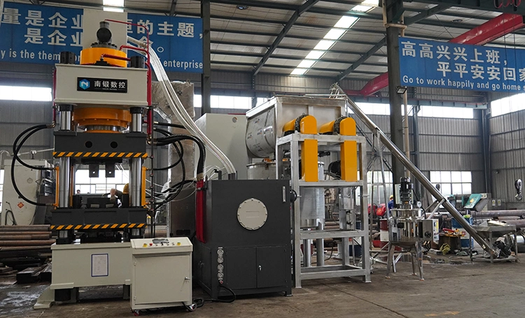 630 Ton Professional Multifunctional Hot Selling Cheap Hydraulic Press Licking Salt Animal Feed Block Making Machine Great Price with CE Certificate
