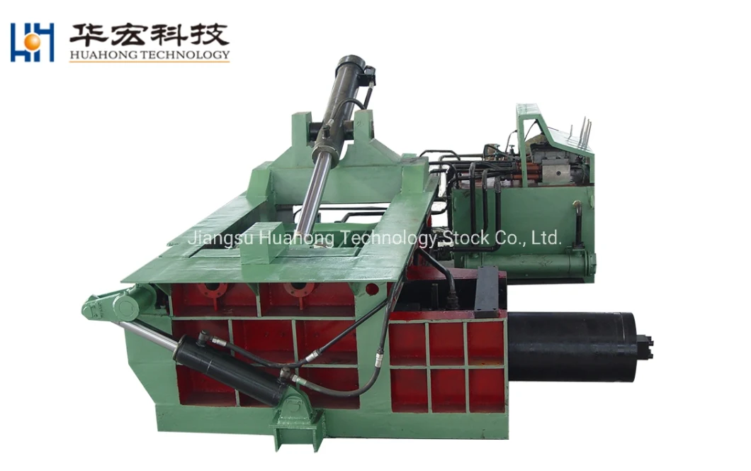 Huahong Y81f-160 Hydraulic Metal Baler Works Smoothly