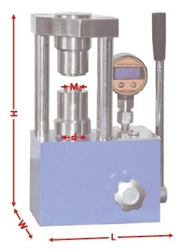 Pressure Controllable, Precision Molding, Hydraulic Button Battery Sealing Tablet Press