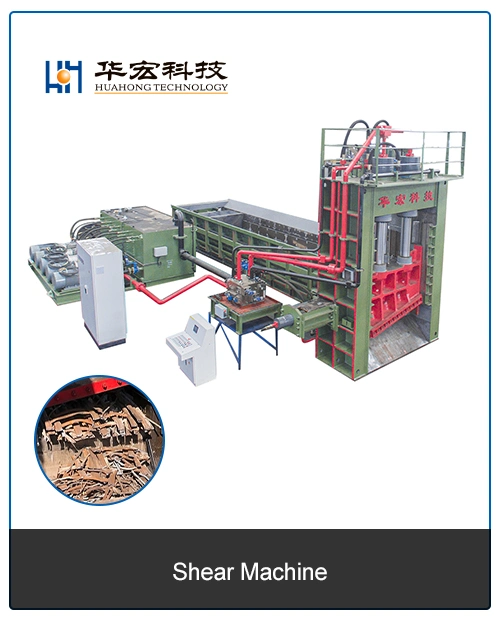 Huahong Y81f-160 Hydraulic Metal Baler Works Smoothly