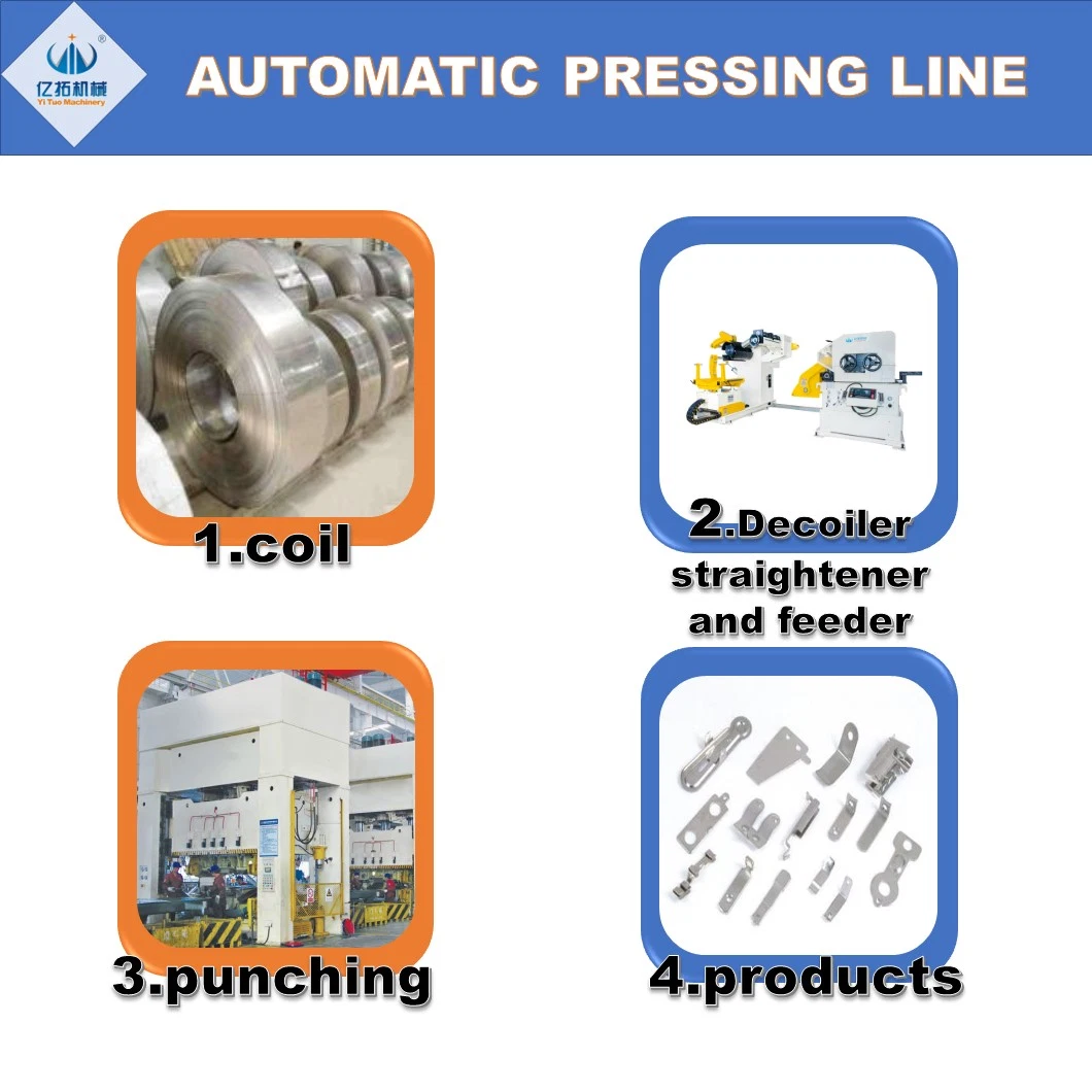 H Frame Stamping Four-Column Machine 200 Tons of Coins 500 Tons Hot Forging Hydraulic Press Single Press Coin Punching Machine