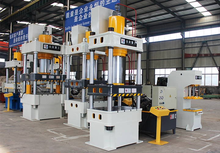 Cheap China Manufacture Four-Column Hydraulic Press 100 Tons