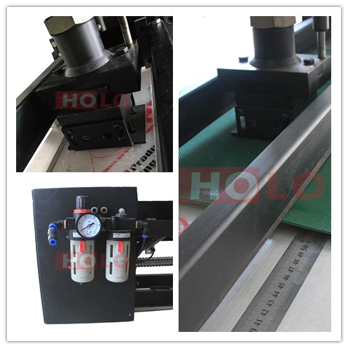 Holo Tb300 Automatic Finger Puncher for PU PVC Belt. Making V Pattern Finger, Double Finger.