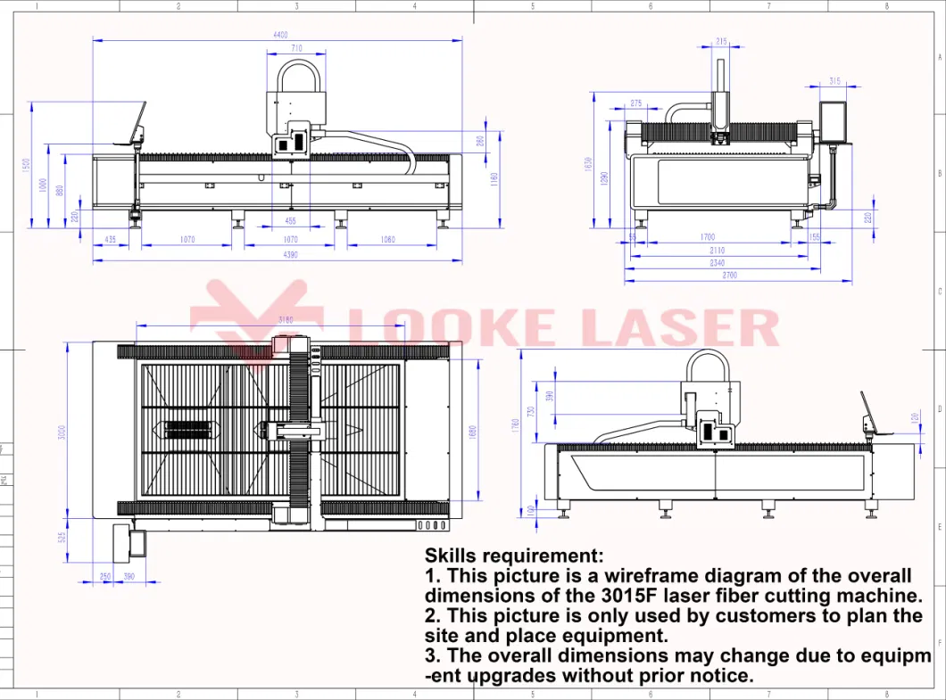 6024 6035 3015 Fiber Laser Tube Cutting Machine Laser Cut 3000W Sheet Metal and Tube Cutting