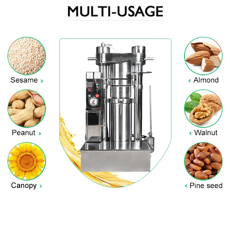 Industrial Hydraulic Cold Press Oil Making Machine/Sesame Seeds Cocoa Butter Pressed Equipment