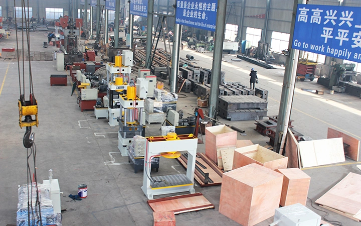 Customized Gantry Type Hydraulic Press Machine / Small Workshop Hydraulic Press Machine