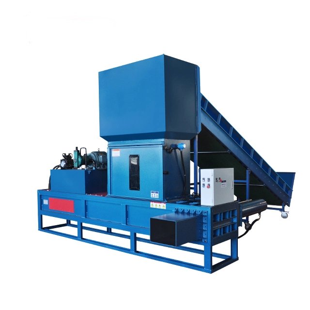 Sawdust Baler Machine Wood Shaving Hydraulic Press Bagging Machine for Sale