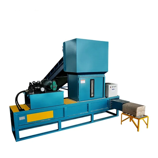 Sawdust Baler Machine Wood Shaving Hydraulic Press Bagging Machine for Sale