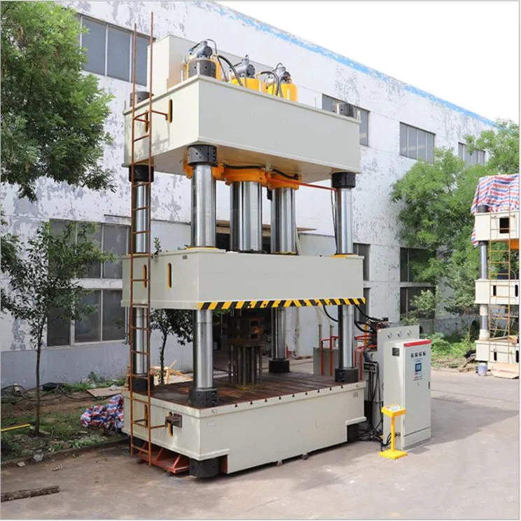 1000 Tons of Three-Beam Four-Column Hydraulic Press Large Septic Tank Press