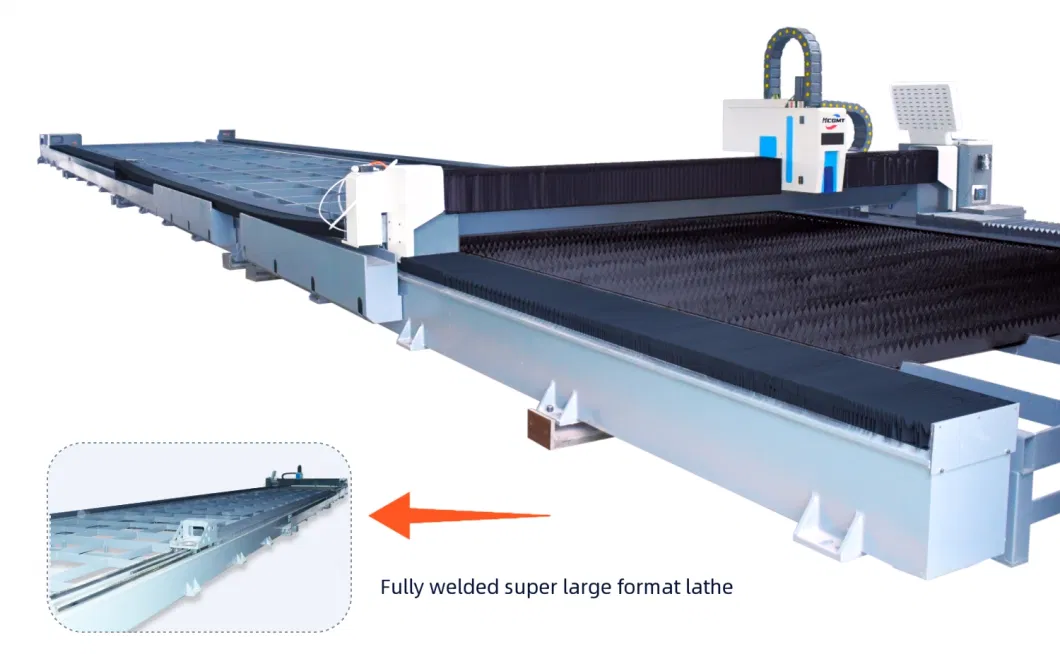 Hcgmt&reg; 15000W/33*4m Industrial Laser Equipment CNC laser Cutting Machine Metal Processing Company