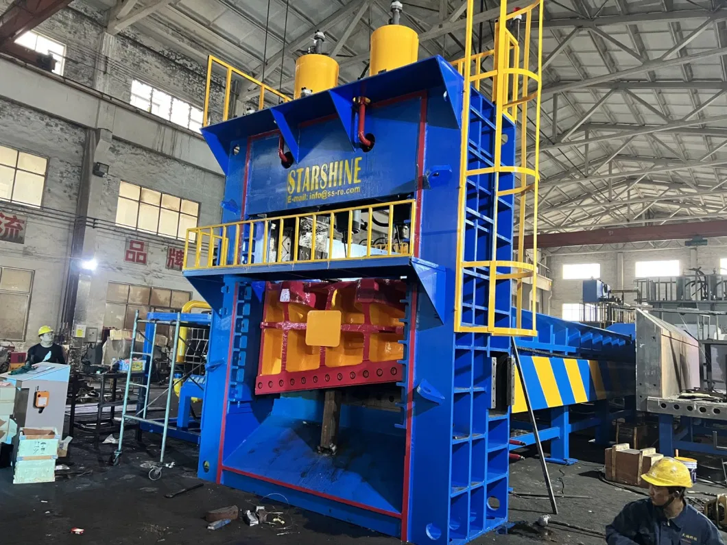 I-Beam Rebard Cutter Manufacturer Sheet Guillotine Shear Cutting Machine Aluminum Recycling Machinery Metal Cutting Shear