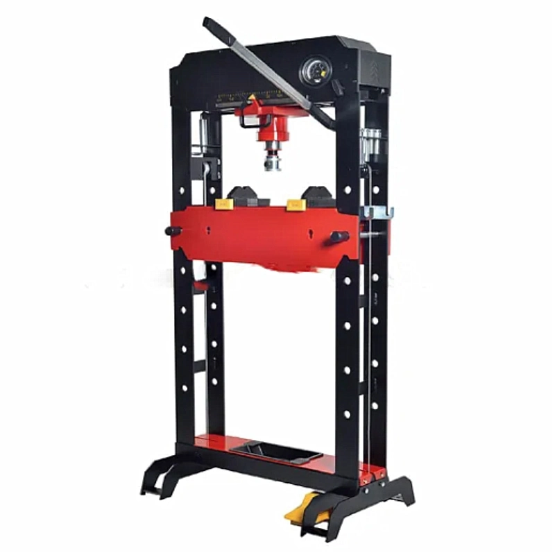 Heavy Duty Vehicle Equipment 6t Hydraulic Shop Press with Car Bottle Jack