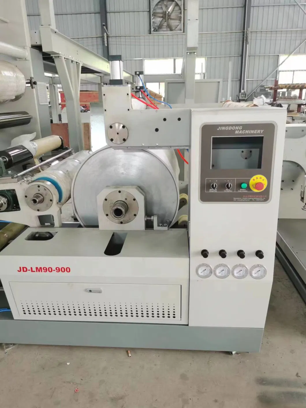 Jingdong OEM Laminator Printing Digital Profile Wrapping PVC Plastic Extrusion Double-Sided Film Coating Composite Unit High Speed Woven Bag Laminating Machine