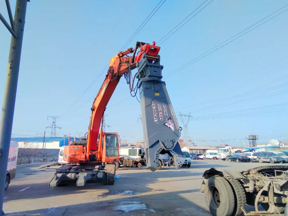 4-50 Ton Excavator Mounted Hydraulic Demolition Excavator Shears for Sale