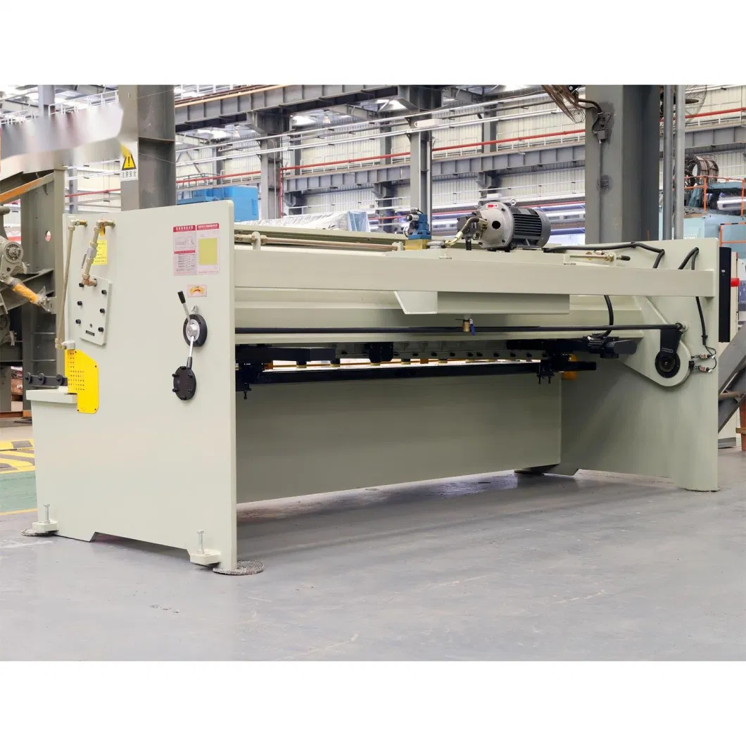 QC12K CNC Hydraulic Swing Beam Shearing Machine for Sheet Metal Cutting Plate Shear