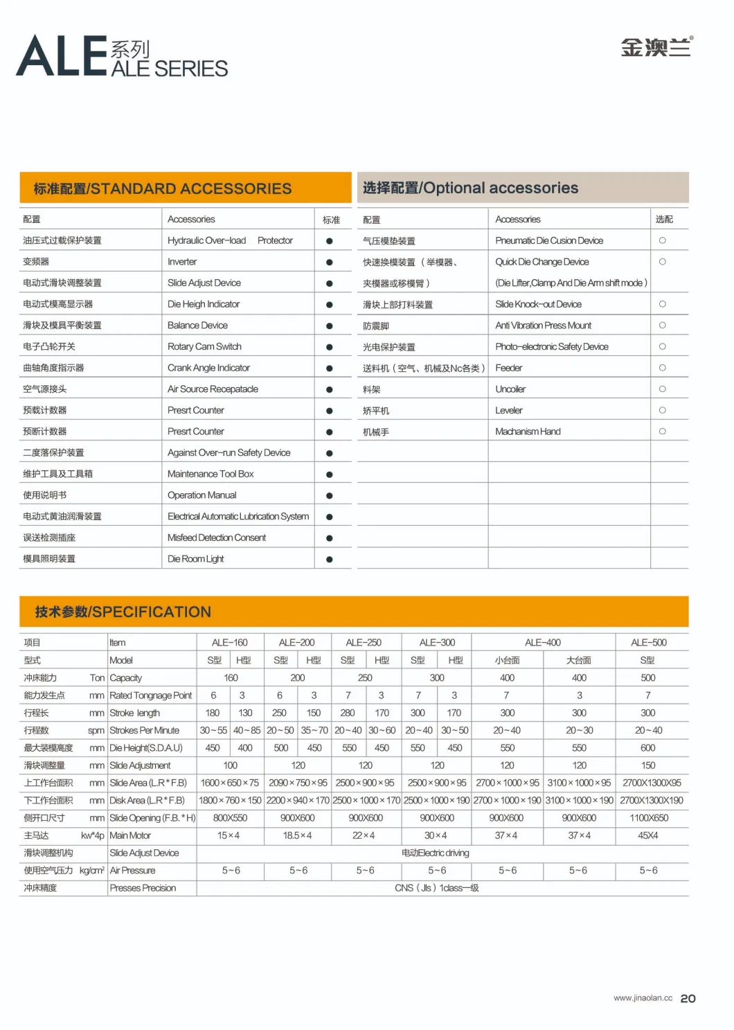 Stainless Steel 160 Ton Sheet Metal Stamping Mechanical Power Press for Metal Parts Punching