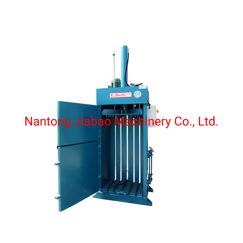 CE Approved Small-Size Portable Vertical Hydraulic Waste Paper Press for Packing Printing Factory Waste Paper/Corrugated Factory Paper/Waste Plastic for Resell