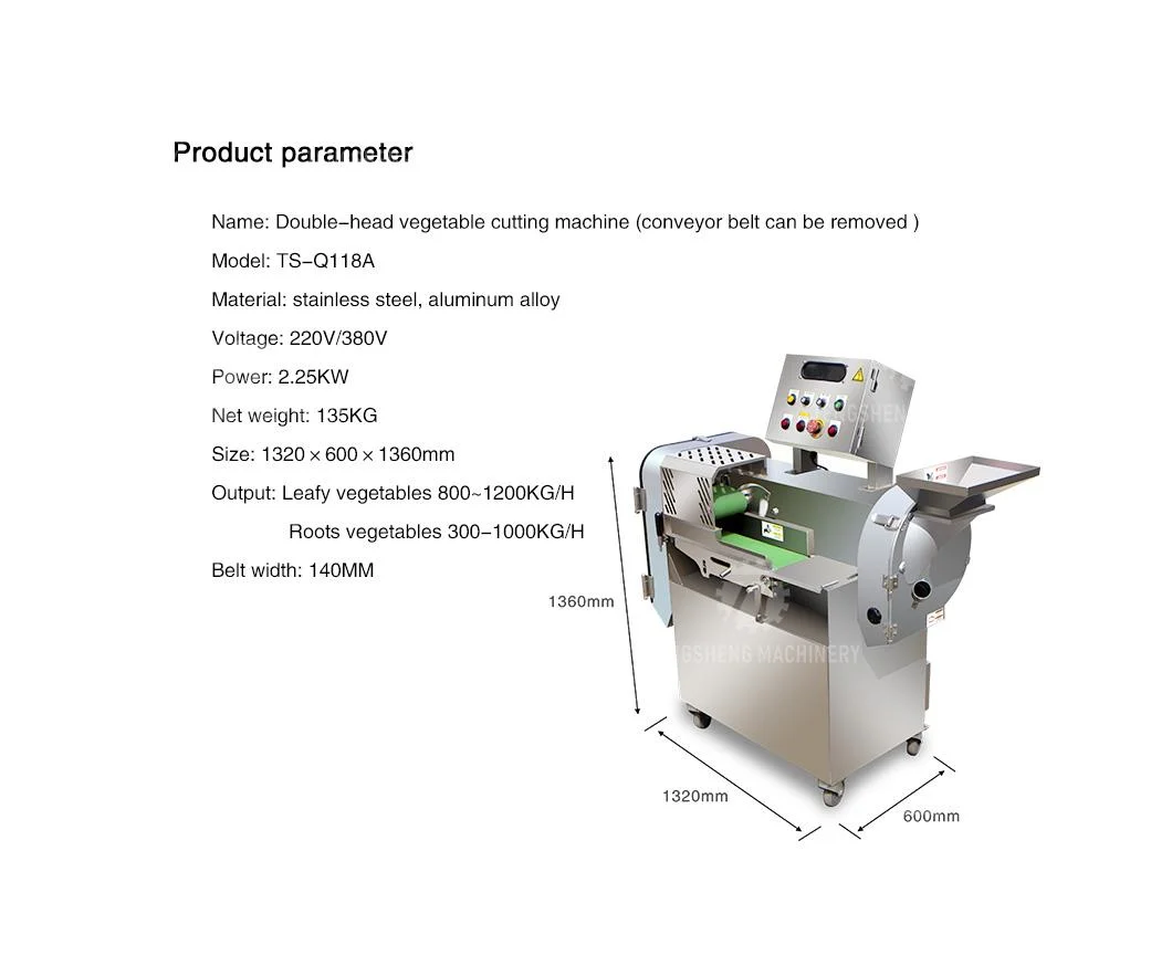 Vegetable and Fruit Electric Cutting Machine Commercial Fruit Cutting Machine Food Processing Machinery